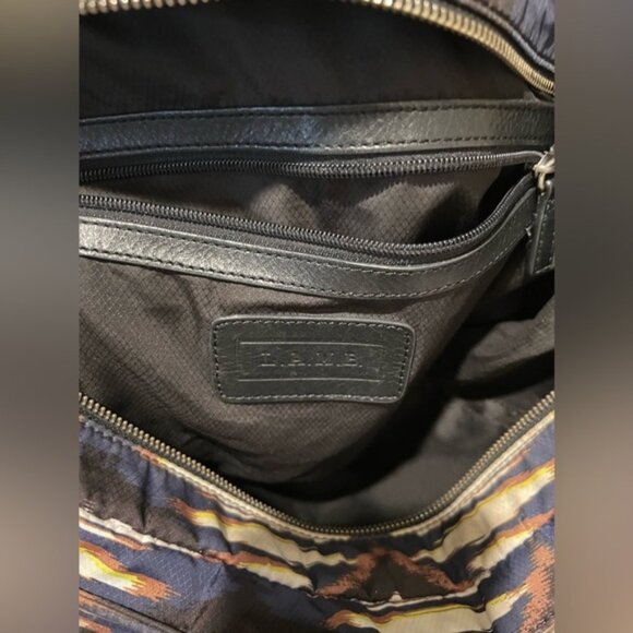 L.A.M.B. Nylon  Gwen Stefani Satchel Handbag - RARE Print - Picture 7 of 8